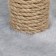 Rotonda clawberry with a toy, jute 35 x 35 x 50 cm, gray