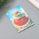 Postcard with the seeds "grow itself" "love in the new year" 5*7cm