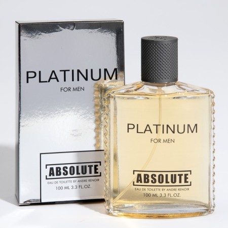 Men's toilet water Absolute Platinum, 100 ml (based on EgoIste Platinum (Chanel)-3