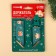 Holder for the nipple - dummy "Forest Friends", New Year, on the tape, gift packaging, crumb I