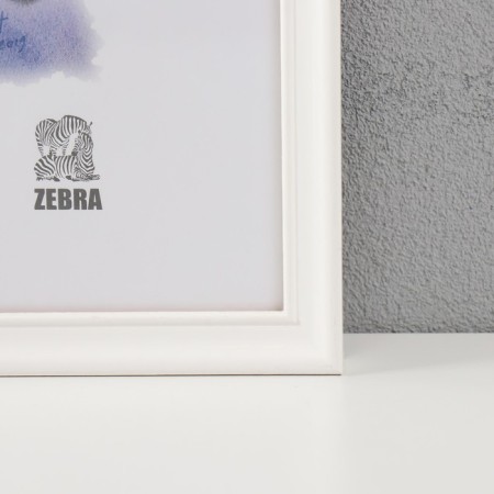 Photo frame wood (1507) 30x40 cm, white color-2