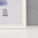 Photo frame wood (1507) 30x40 cm, white color