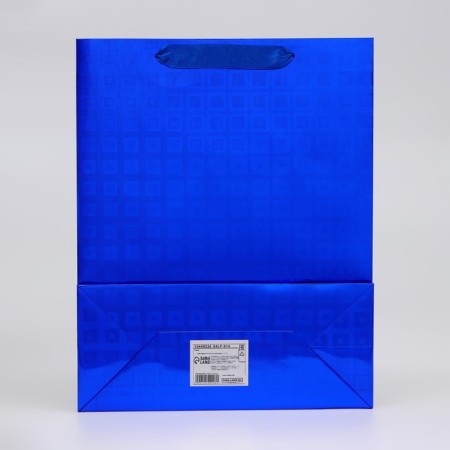Package Hologography with a window, “blue”, m 32 × 25.5 × 11 cm set 1 pc.-1