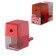 Carpet 1 Erichkrause M-Cube, with a container and the mounting mechanism to the table, a hole with a diameter of 8 mm, red