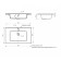 Quartz shell Uperwood Parma Quartz, 75 cm, white matte, jasmine