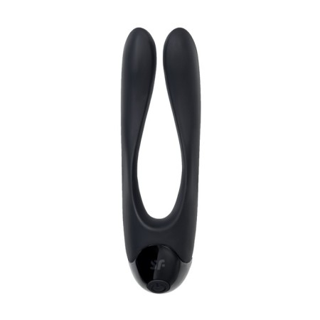 A multifunctional stimulator for pairs of Satiffyer Partner Candy Cane, silicone, black color-7