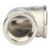 STOUT SFT-0014-000001, 1 ", internal/internal thread, nickelled brass