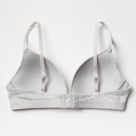 Women's bra, color gray melange, size 70V-6