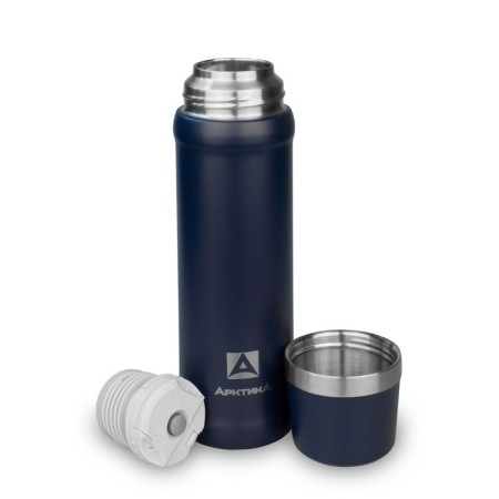 Thermos "Arctic", 111, 600 ml, retains heat 24 hours, 26.2 x 7.4 cm, blue-1