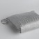 Women's wallet with lightning, silver color