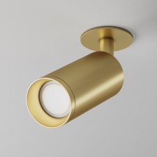 Technical C018CL-01MG, 1xGU10, 10W, 13x19.2 cm, matte gold color