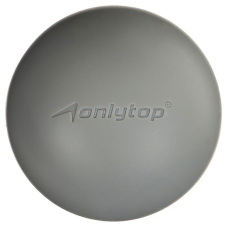 Massage ball Onlytop, silicone, d = 6 cm, 150 g, color gray color
