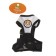 The train is adjustable breathing, reflective, size S (Osh 14-30; og 20-40 cm), black
