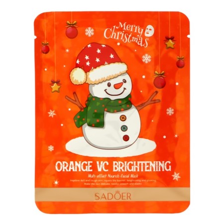 New Year. New Year's tissue moisturizing face mask with vitamin C-2