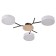 Chandelier 1319/3wt LED 72W 3000-6000k white 71x55x5 cm