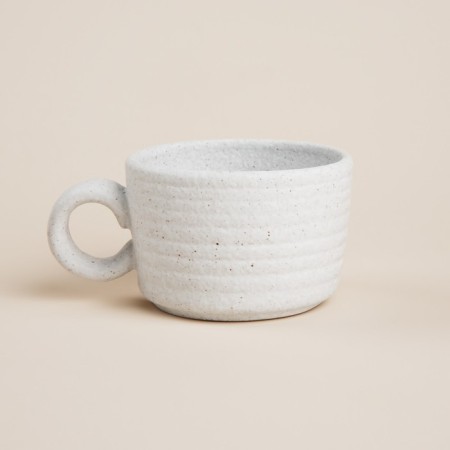 Porcelain mug SL Home "Arena Blanca", 330 ml, white color-5