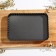 The form for baking the share "Jacqueline. A corrugated rectangle ”, 31 × 21 × 3 cm, a removable bottom, anti -stick coating, black color