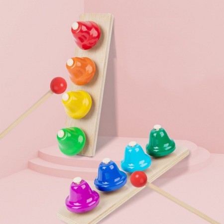 Musical toy "Eight Tonal Bells" 23 × 6 × 12.5 cm-1