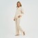 Female pajamas (shirt and trousers) KAFTAN beige, r.48-50
