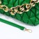 Clamp bag on the farmar, green color