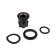 Juguni kitchen mixer 0402.157, one -rod, tall, black color