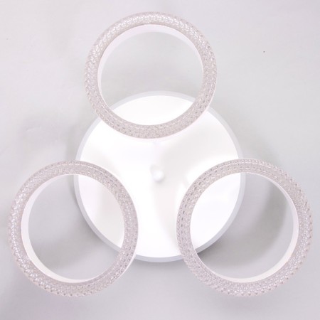 Lamp with PDU 74651/3+1 LED 75W Dimmer 3000-6000k white 45x45x9 cm Bayerluux-19