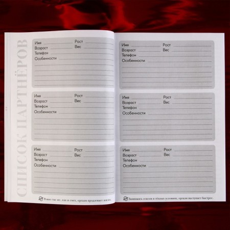 A5 nymphomaniac diary, soft cover, 50 sheets.-5