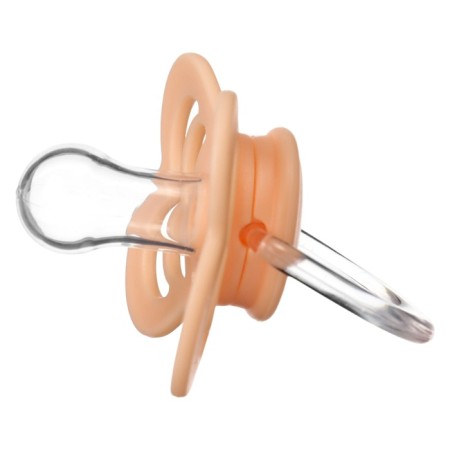 Nipple - silicone dummy classic, from 0 months, pink color-2