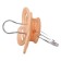 Nipple - silicone dummy classic, from 0 months, pink color