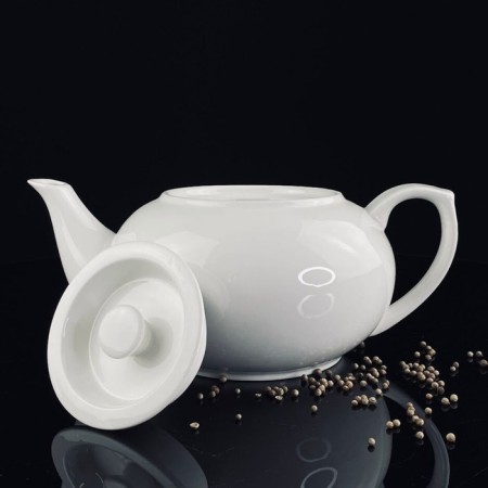 Hot teapot Lenardi Bianco, porcelain, 500 ml
