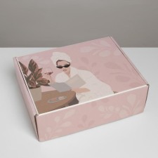 Gift folding box, packaging, 