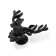 Cappio Pro Pro Pro "Deer" handle 66 x 55 mm, black color