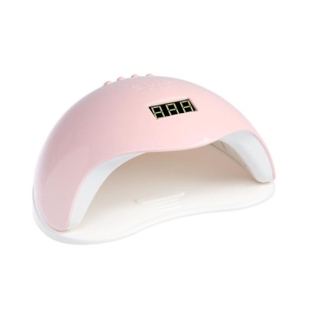 Jessnail Sun 5 BL, UV/LED, 48 W, 24 diodes, Timer 10/30/60 sec, pink, pink