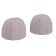 A set of ottomans "Alice", 2 pcs, pink color