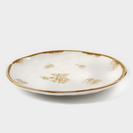 Porcelain shade Organic Gold, D = 18 cm, white color-1