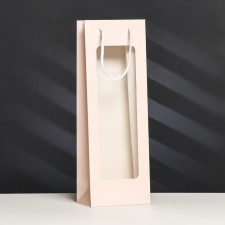Flower packet 12.5 × 8.5 × 36 cm, pink