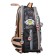 Frame backpack 35 x 26 x 14 cm, Across HK22, filling: bag, pencil case, blue HK22-4
