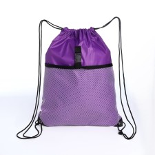 Bag for shoes on the lace, purple color