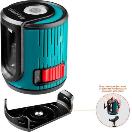 Laser Laser Kraftool 34700-4_z01, 20 m, IP54, ± 0.2 mm/m, holder, tripod, in the case-5