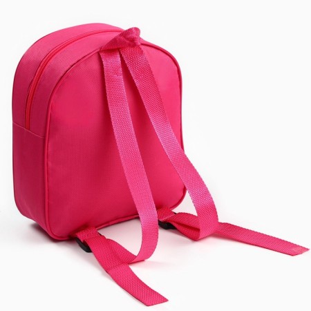 The backpack of the textile is a pocket 25*24*9cm, a puppy patrol-3