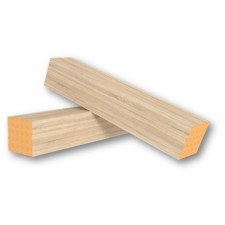 A column for floor skirting board MDF oak sonoma, packaging 6 pieces