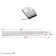 The stainless line of the zero 20 34280-020, reinforced, 200 mm