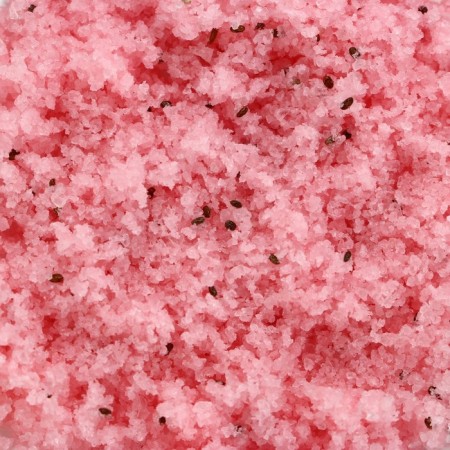 Salt scrub for 250 g, aroma of currants, Beauty Food-5