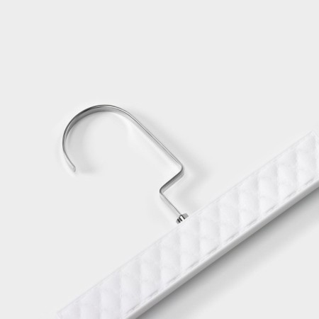 Pannings for trousers and skirts with clamps LadoM Eliot, 29 × 15 cm, 3 pcs, white color-3