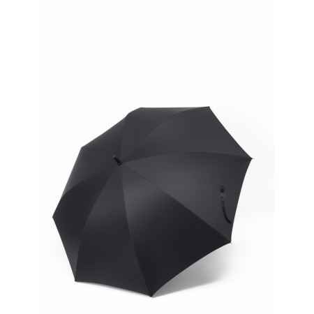 Umbrella - semi -automatic cane "plain", 8 spokes, r = 60/70 cm, black color is black-2