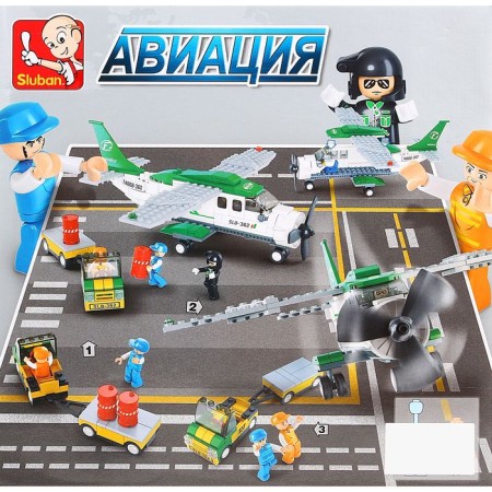 Designer "Transport Airplane", 251 parts-4