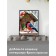 Diamond mosaic "Winter Guest" 20 × 30 cm