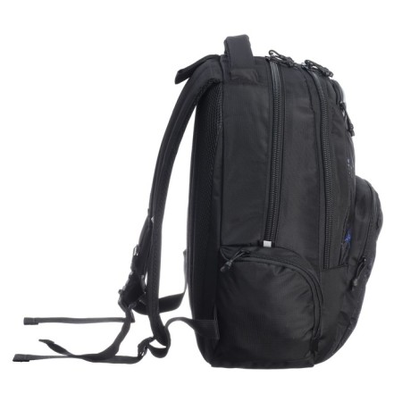Youth backpack 41.5 x 29 x 18 cm, Grizzly, ergonomic back, laptop department, blue/khaki-4