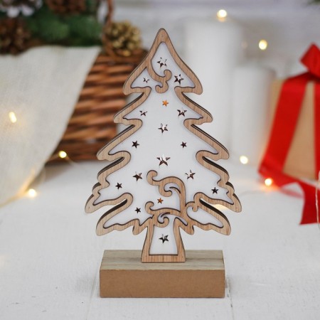 New Year's decor with backlight "Magic Christmas tree"-1