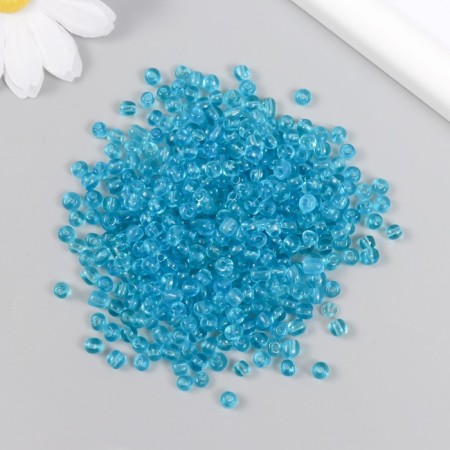 Glass beads 6/0 "heavenly" transparent 450 gr-1